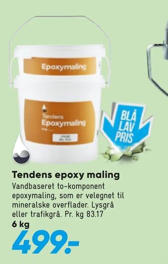 Bilka Tendens epoxy maling tilbud