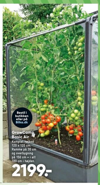 Bilka GrowCamp Basic Air tilbud