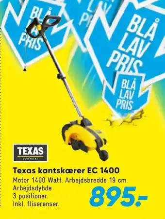 Bilka Texas kantskærer EC 1400 tilbud