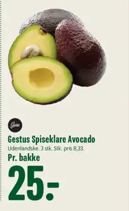 Min Købmand Gestus Spiseklare Avocado tilbud