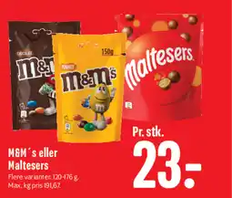 Min Købmand M&M's eller Maltesers tilbud