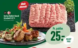 Min Købmand Gestus Hakket Dansk Grisekød 8-12 % tilbud