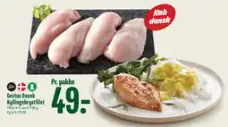 Min Købmand Gestus Dansk Kyllingebrystfilet tilbud