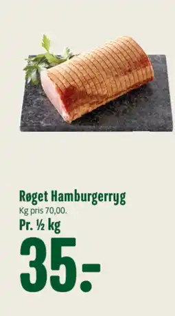 Min Købmand Røget Hamburgerryg tilbud