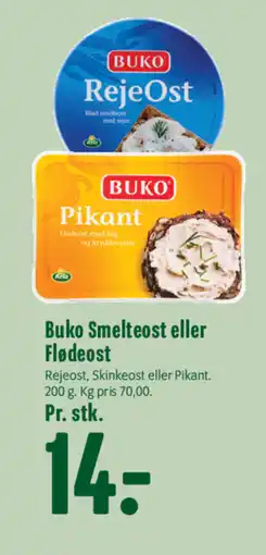 Min Købmand Buko Smelteost eller Flødeost tilbud