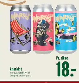 Min Købmand Anarkist tilbud