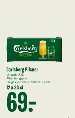 Min Købmand Carlsberg Pilsner tilbud