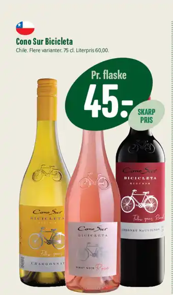 Min Købmand Cono Sur Bicicleta tilbud