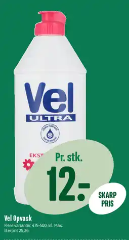 Min Købmand Vel Opvask tilbud