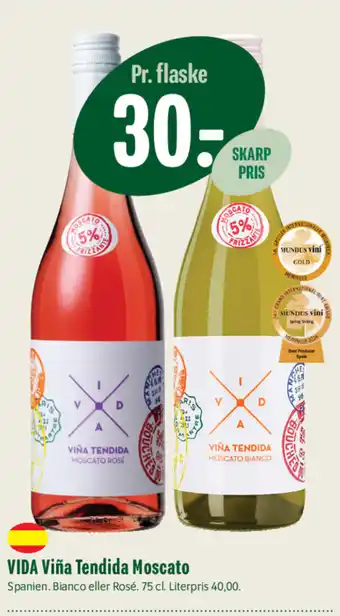 Min Købmand VIDA Viña Tendida Moscato tilbud