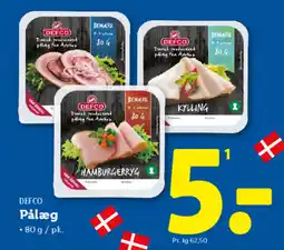 Lidl DEFCO Pålæg tilbud