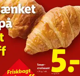 Lidl Smør- croissant tilbud