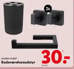Lidl LIVARNO HOME Badeværelsesudstyr tilbud