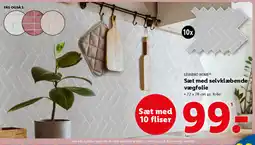Lidl LIVARNO HOME Sæt med selvklæbende vægfolie tilbud