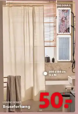 Lidl LIVARNO HOME® Bruseforhæng tilbud