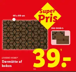 Lidl LIVARNO HOME® Dørmåtte af kokos tilbud