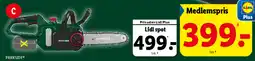 Lidl PARKSIDE® Batteridreven kædesav 20 V tilbud