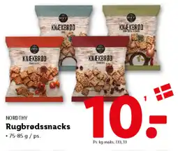 Lidl NORDTHY Rugbrødssnacks tilbud
