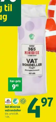 Coop 365 365 Minirisk vatrondeller tilbud
