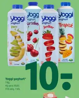 Coop 365 Yoggi yoghurt tilbud