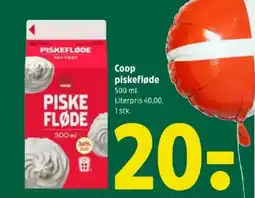Coop 365 Coop piskefløde tilbud