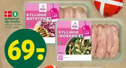Coop 365 Kyllingebryst eller inderfilet tilbud