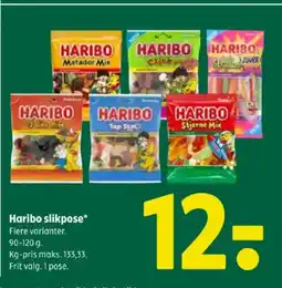 Coop 365 HARIBO slikpose tilbud