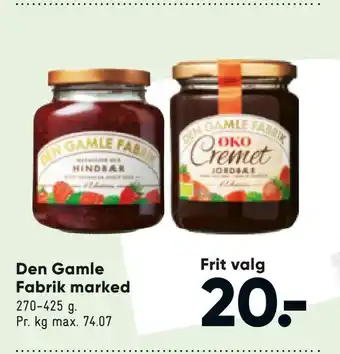 Bilka Den Gamle Fabrik marked tilbud