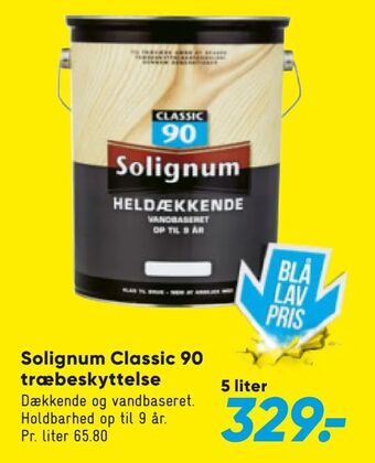 Bilka Solignum Classic 90 træbeskyttelse tilbud
