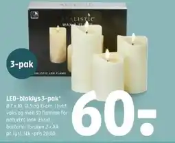 Coop 365 LED-bloklys tilbud