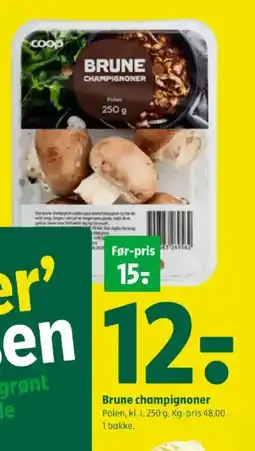 Coop 365 Brune champignoner tilbud