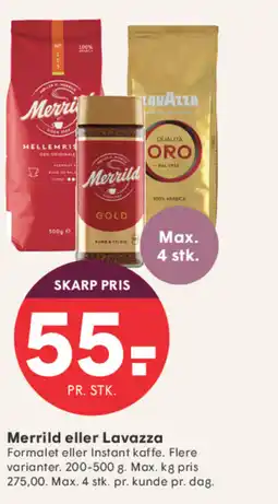 SPAR Merrild eller Lavazza tilbud