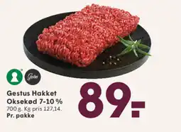 SPAR Gestus Hakket Oksekød 7-10% tilbud