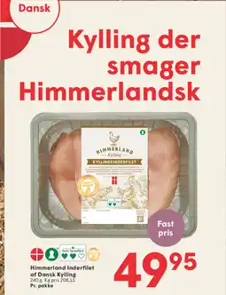 SPAR Himmerland Inderfilet af Dansk Kylling tilbud