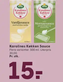 SPAR ARLA Karolines Køkken Sauce tilbud