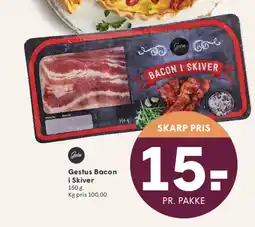 SPAR Gestus Bacon i Skiver tilbud