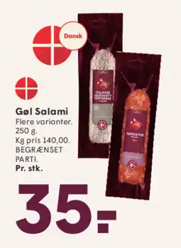 SPAR Gøl Salami tilbud