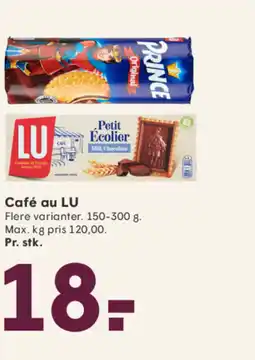 SPAR Café au LU tilbud