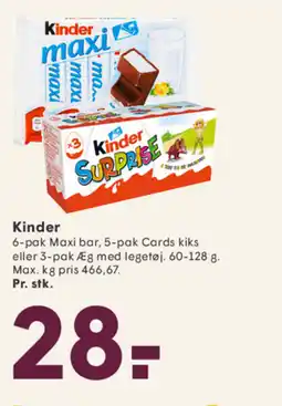 SPAR Kinder tilbud