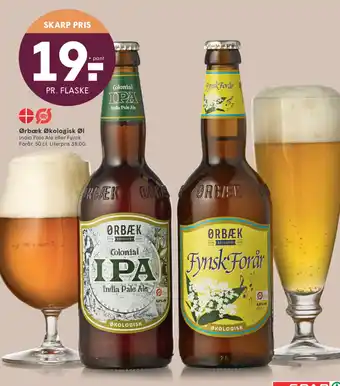 SPAR Ørbæk Økologisk Øl tilbud