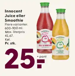 SPAR Innocent Juice eller Smoothie tilbud