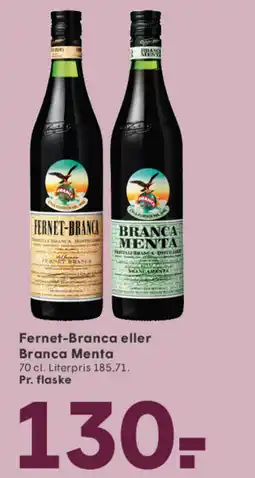 SPAR Fernet-Branca eller Branca Menta tilbud