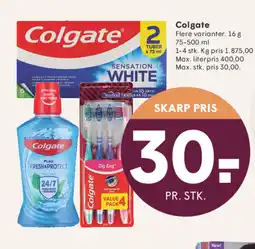 SPAR Colgate tilbud