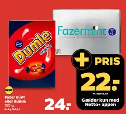 Netto Fazer mint eller dumle tilbud