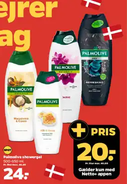 Netto PALMOLIVE showergel tilbud