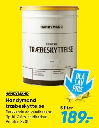 Bilka Handymand træbeskyttelse tilbud
