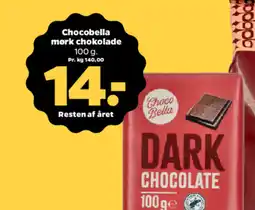 Netto CHOCOBELLA Mørk chokolade tilbud
