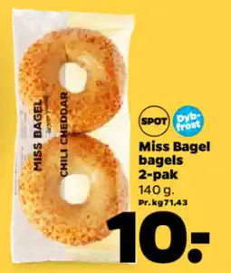 Netto MISS BAGEL Bagels 2-pak tilbud