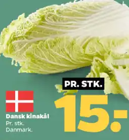 Netto Dansk kinakål tilbud
