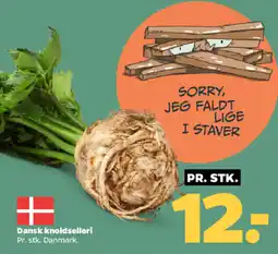 Netto Dansk knoldselleri tilbud